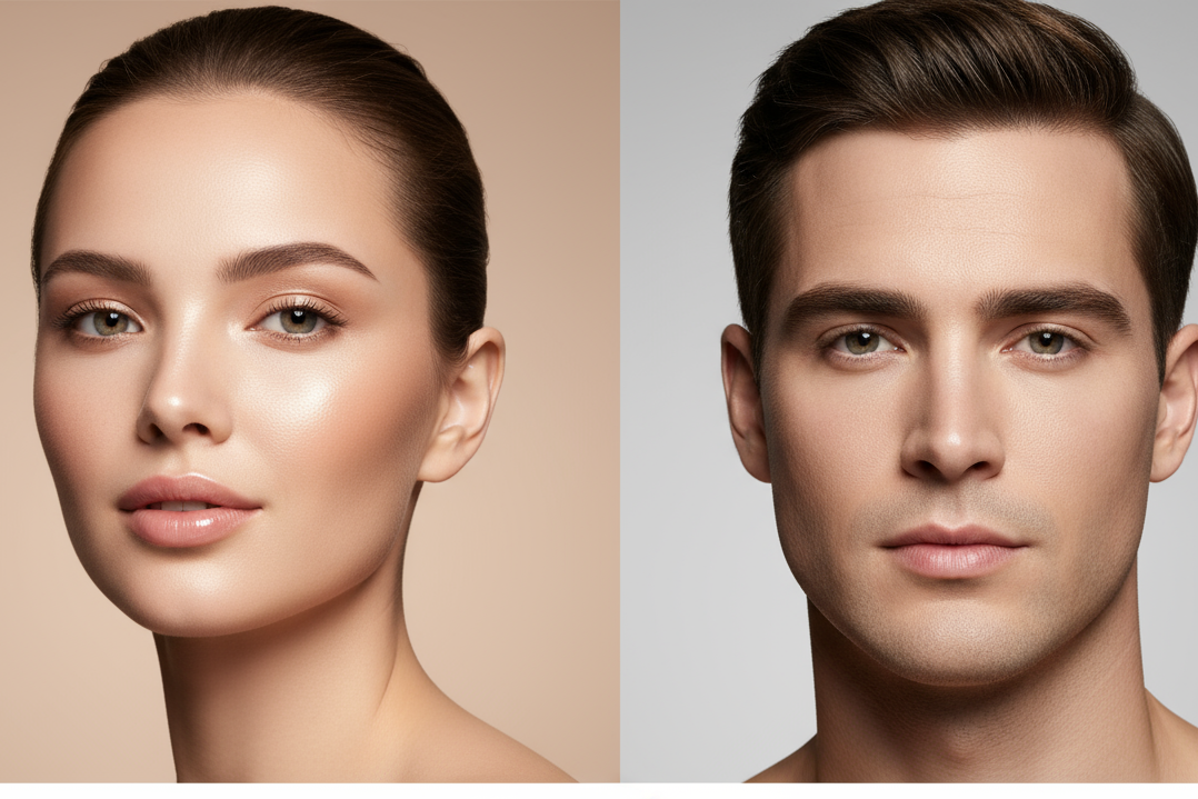 solo muestra los rostros y hazlo como tipo publicidad 